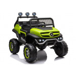 Elektrické autíčko Mercedes Unimog S - nelakované - zelené